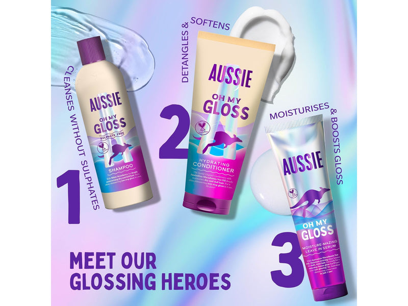 AUSSIE Oh My Gloss Shampoo - 300ml
