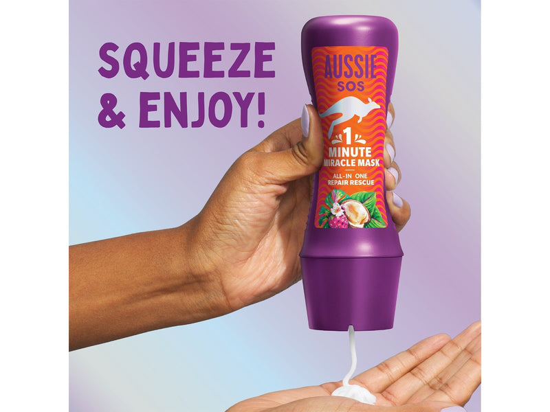 AUSSIE SOS 1 Minute Miracle All In One Repair Rescue Mask - 250ml