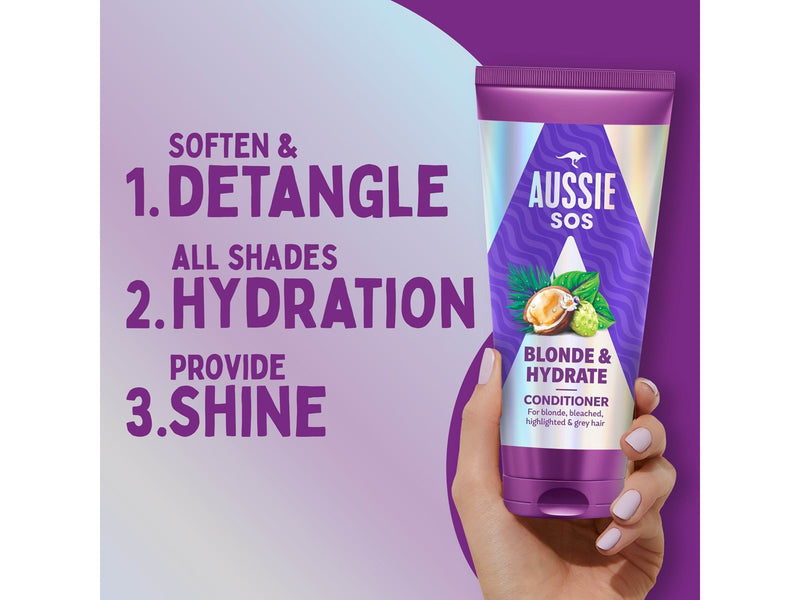 AUSSIE SOS Blonde & Hydrate Conditioner - 200ml