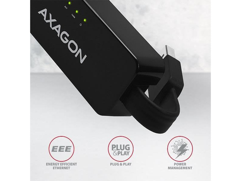AXAGON 10/100 Ethernet USB-A 2.0 Adapter