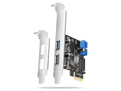 AXAGON 2 × USB-A 5 + 2 × Intern 5 Gbps PCIe-Karte