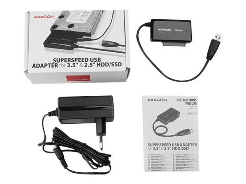 AXAGON ADSA-FP3 - Speichercontroller - SATA 6Gb/s - USB 3.0