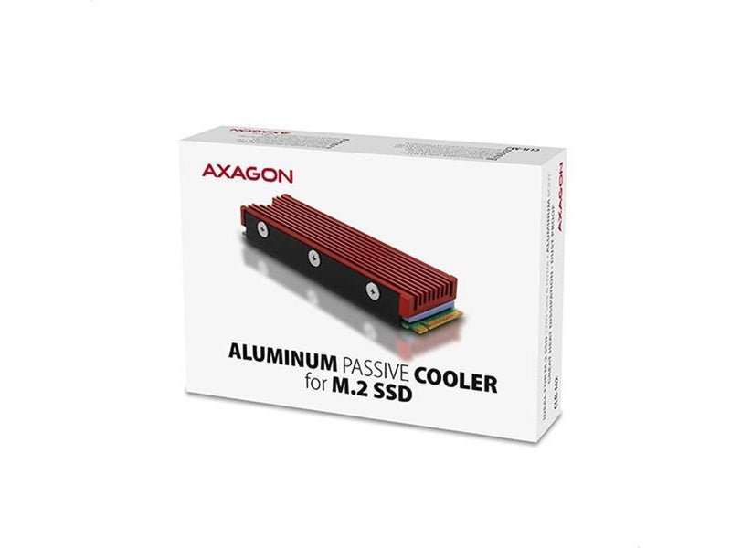 AXAGON Aluminium-Passivkühler für M.2 SSD