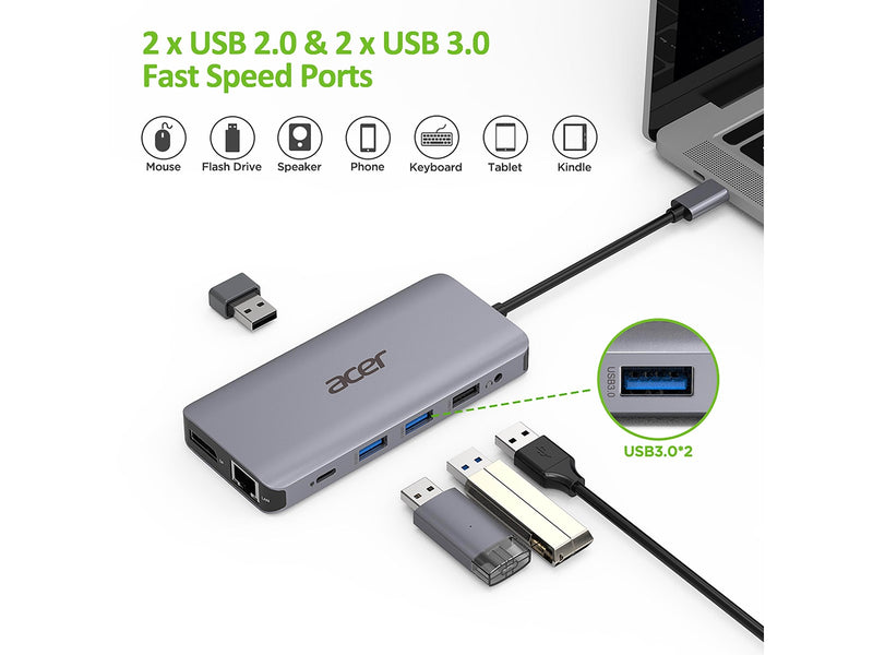 Acer 12-in-1 USB-C Docking Station