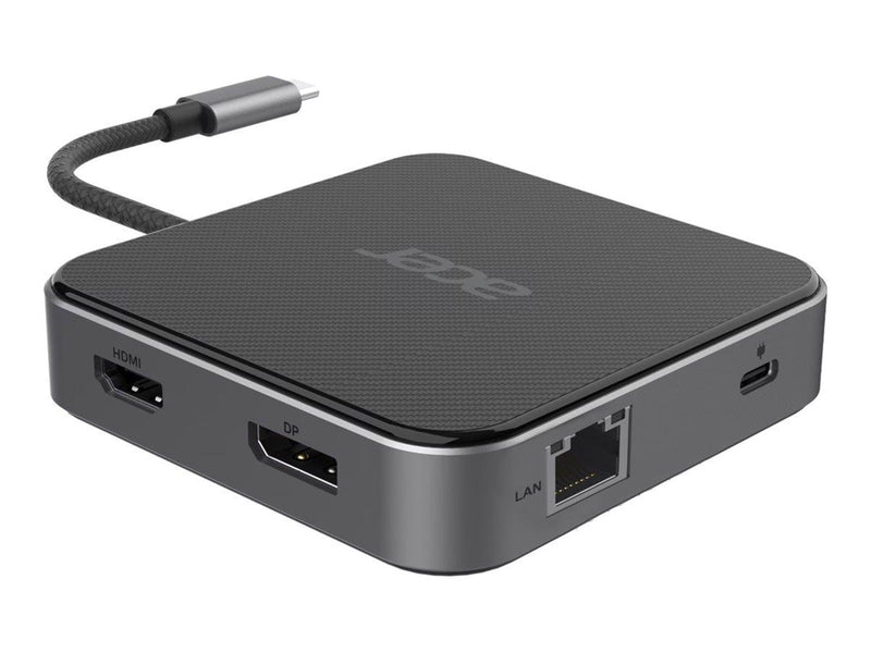 Acer 7-In-1 - docking station - USB-C - HDMI DP - 10Mb LAN