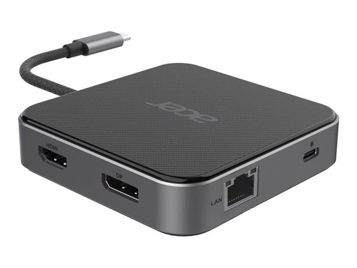 Acer 7-In-1 - docking station - USB-C - HDMI DP - 10Mb LAN