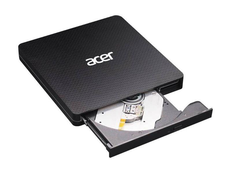 Acer DVD DVD+RW drive - USB - plug-in module - DVD-RW (Brenner) - USB - Schwarz