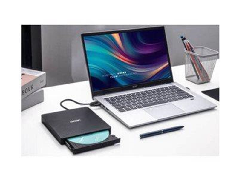 Acer DVD DVD+RW drive - USB - plug-in module - DVD-RW (Brenner) - USB - Schwarz