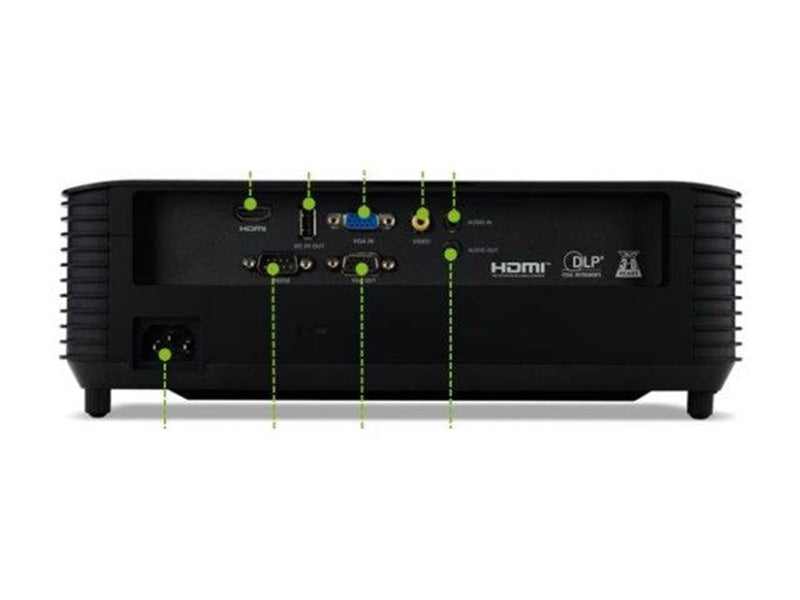Acer Projektoren X129H - DLP projector - portable - 3D - 1024 x 768 - 4800 ANSI lumens
