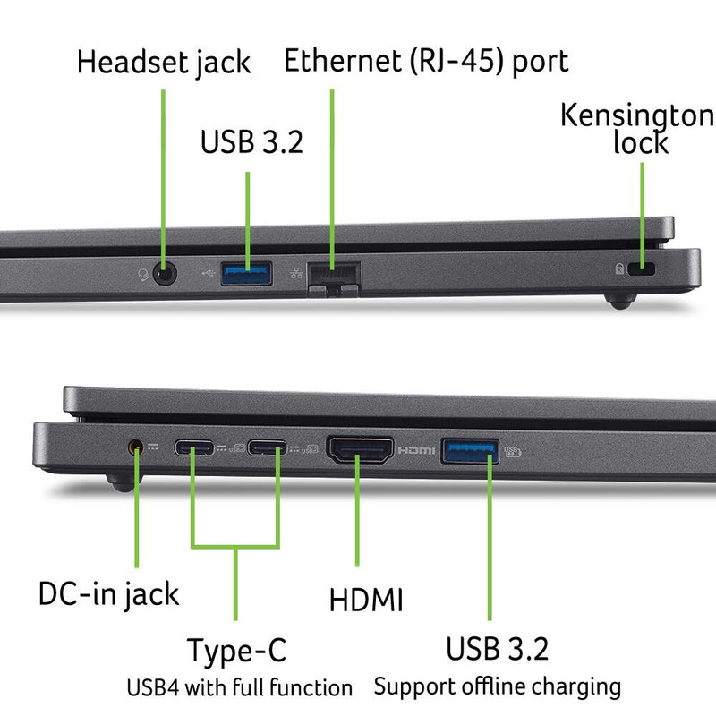 Acer TravelMate P2 Notebook TMP216-41-TCO-R0PX 40,6 cm (16')
