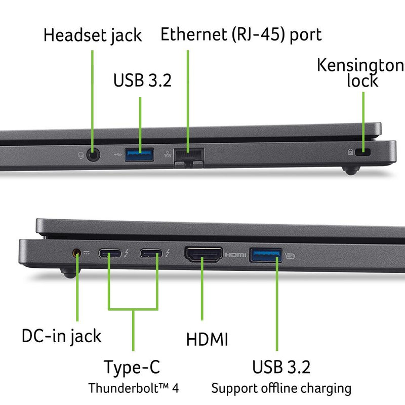 Acer TravelMate P2 Notebook TMP216-51-G2-TCO-54Z9 40,64 cm (16')