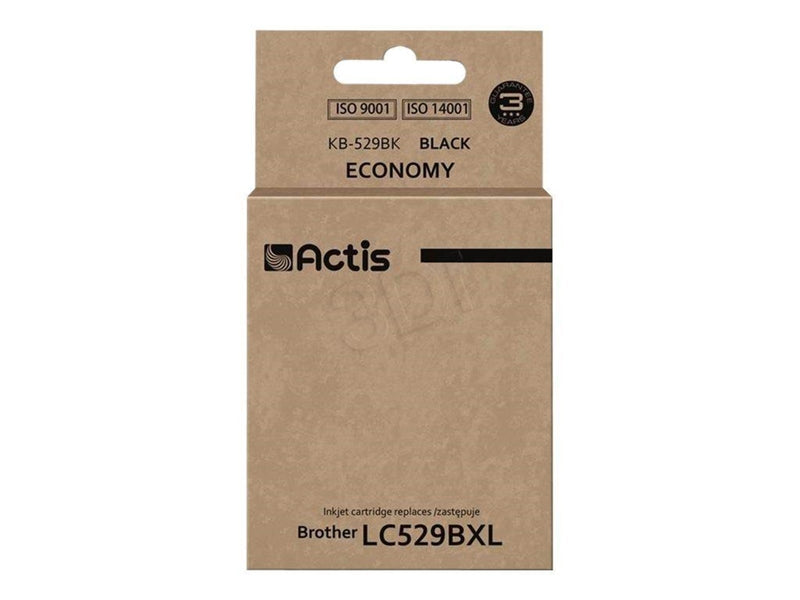 Actis KB-529BK - Economy - black - ink cartridge (alternative for: Brother LC529BK)
