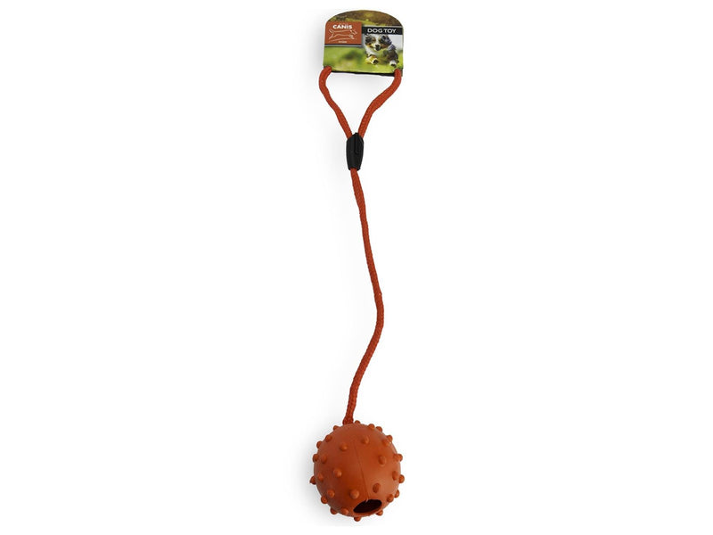 Active Canis Ball mit Seil - Red