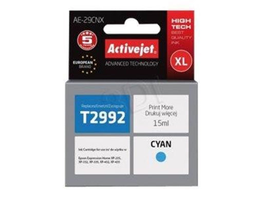 ActiveJet Supreme AE-29CNX - XL - cyan - ink cartridge (alternative for: Epson T2992)