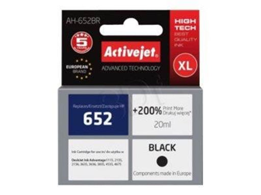 ActiveJet Tusz Activejet AH-652BR (zamiennik HP 652 F6V25AE
