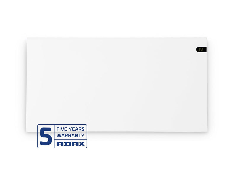 Adax Neo Panel Electric radiator 800W 230V 370x704x80mm White