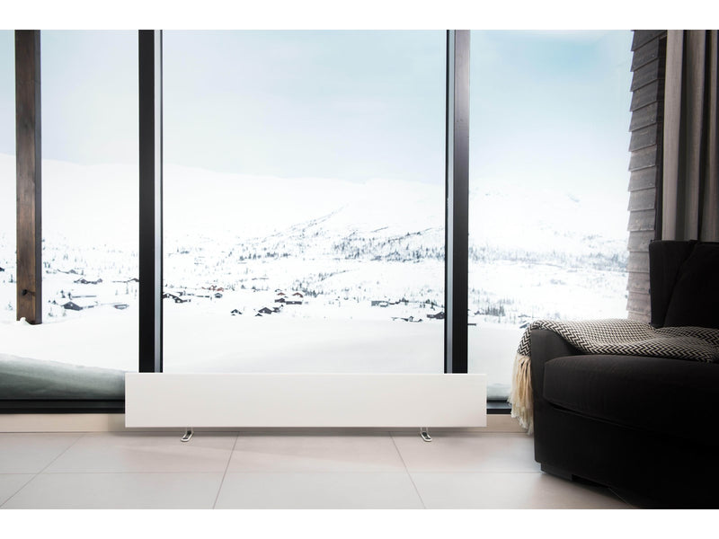 Adax Neo Skirting Electric radiator with WiFi 800W 400V 210x1186 mm White