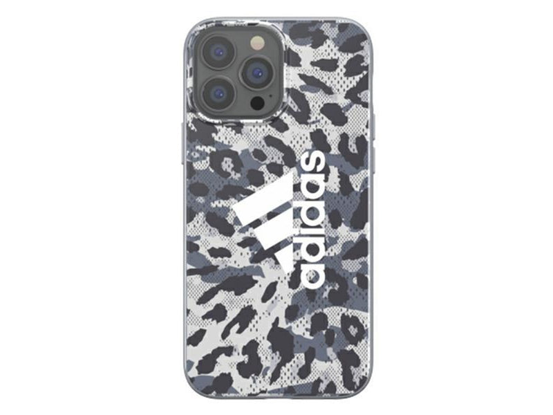 Adidas OR SnapCase Leopard Case for iPhone 13 Pro Max - Grey