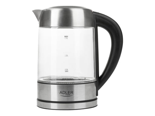Adler Wasserkocher AD 1247 (2200W) 1.7l - 2200 W - Transparent - 2200 W