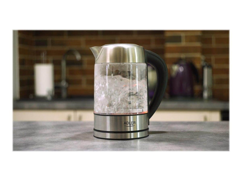 Adler Wasserkocher AD 1247 (2200W) 1.7l - 2200 W - Transparent - 2200 W