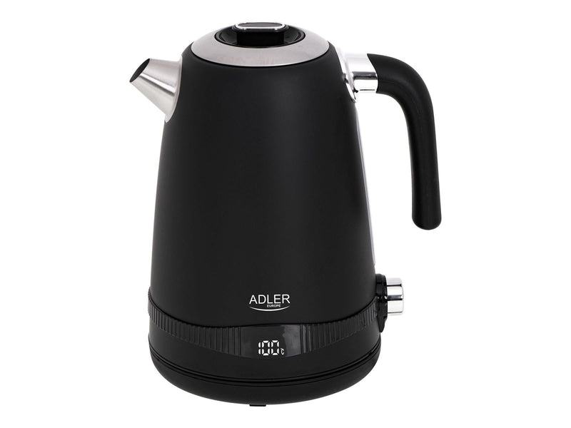 Adler Wasserkocher AD 1295b - kettle - black - Schwarz - 2200 W