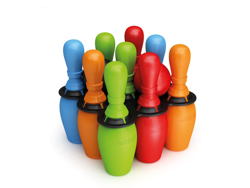 Adriatic Bowlingsæt m/9 kegler (H:25 cm) & 2 kugler