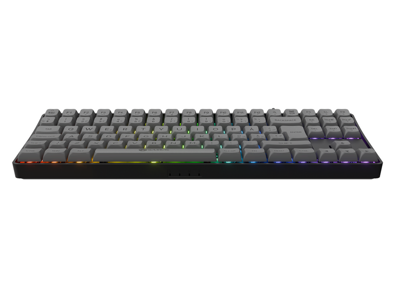 AeroCool Gamiac TKL90G - Grey/Black - TKL - Kailh Blue