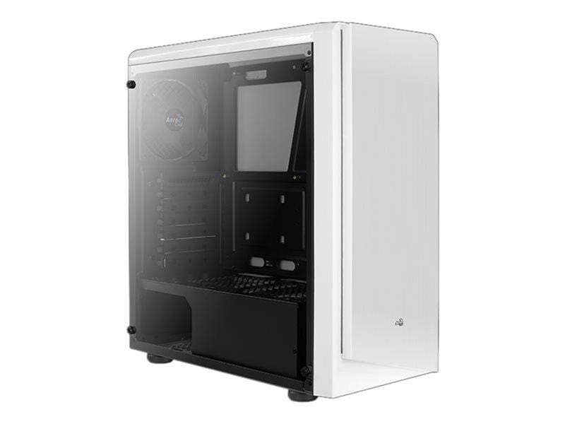 AeroCool Geh Midi Rift White MicroATX/ATX/MiniITX - Gehäuse - Tower - Weiß