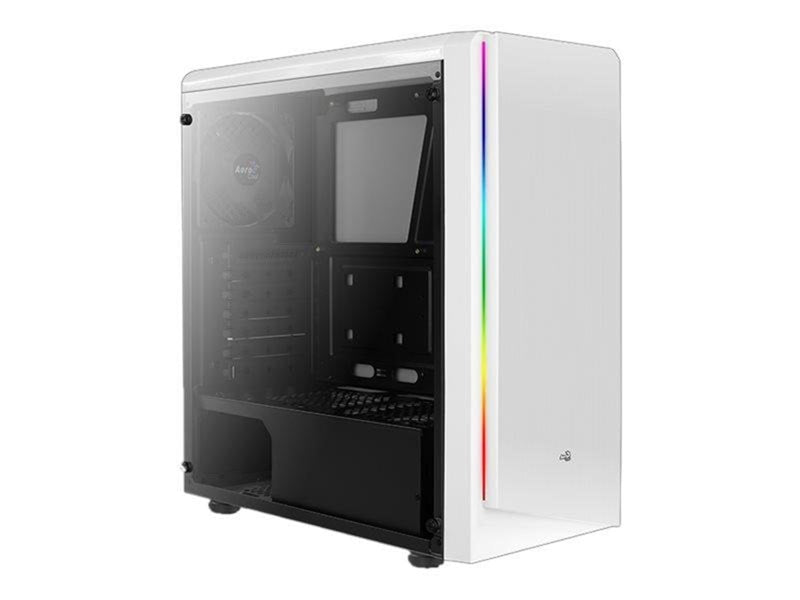 AeroCool Geh Midi Rift White MicroATX/ATX/MiniITX - Gehäuse - Tower - Weiß