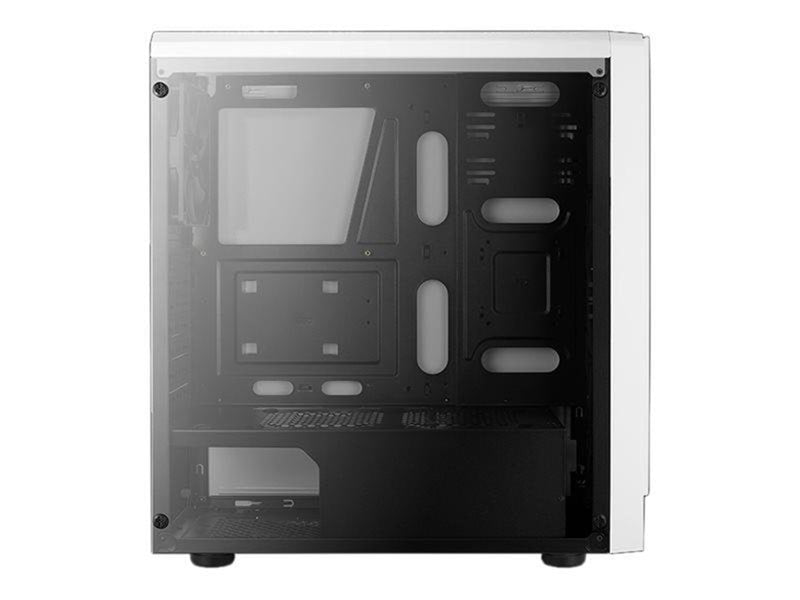 AeroCool Geh Midi Rift White MicroATX/ATX/MiniITX - Gehäuse - Tower - Weiß