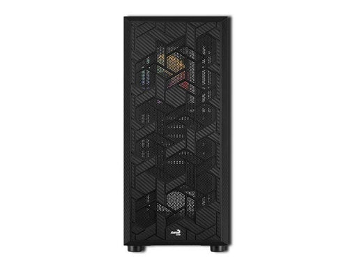 AeroCool Hive FRGB - Tempered Glass Edition - MDT - ATX - Gehäuse - Miditower - Schwarz