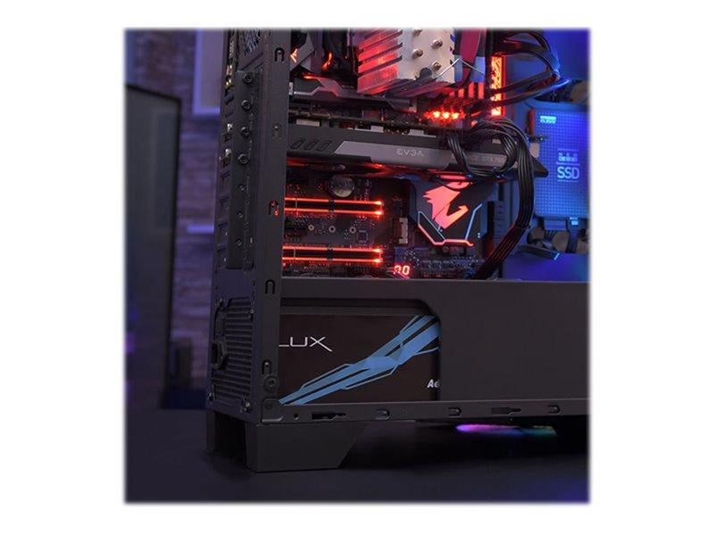 AeroCool LUX 550W Netzteile - 550 Watt - 120 mm - ATX - 80 Plus Bronze zertifiziert