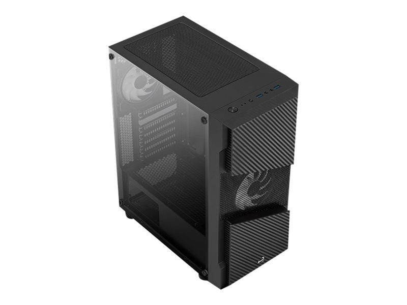 AeroCool Menace Saturn RGB - Gehäuse - Tower - Schwarz