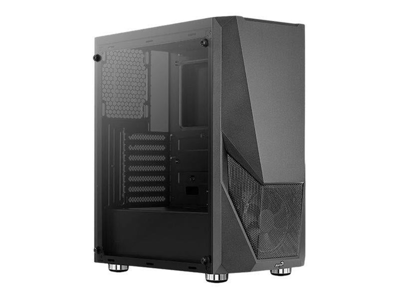 AeroCool Zauron - Tempered Glass Edition - MDT - ATX - Gehäuse - Tower - Schwarz