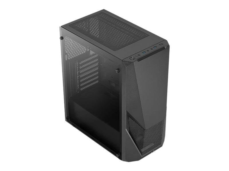 AeroCool Zauron - Tempered Glass Edition - MDT - ATX - Gehäuse - Tower - Schwarz