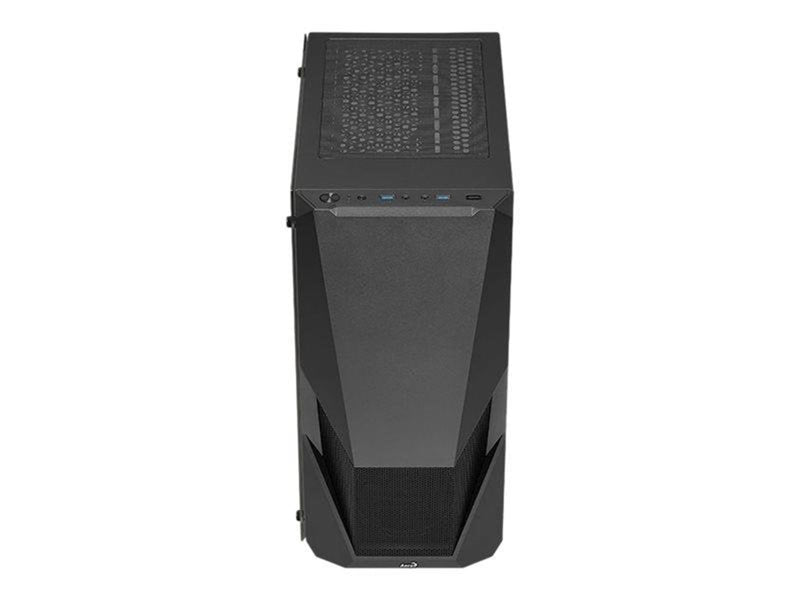 AeroCool Zauron - Tempered Glass Edition - MDT - ATX - Gehäuse - Tower - Schwarz