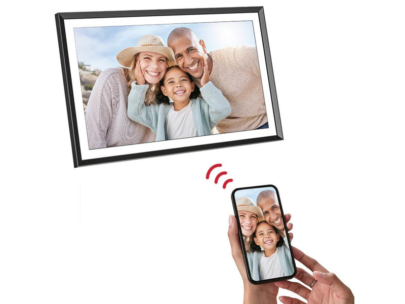 Agfa Photo - Photoframe 15'' WIFI - Frameo - Black