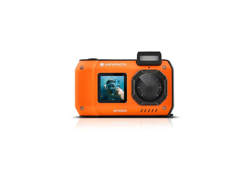 Agfa Photo Realishot WP9500 - Waterproof Compact Digital Camera - Orange