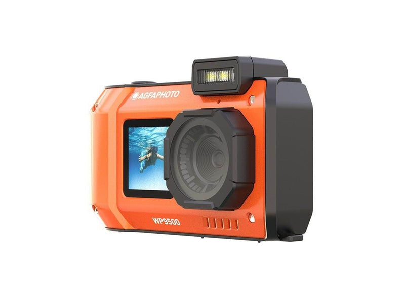 Agfa Photo Realishot WP9500 - Waterproof Compact Digital Camera - Orange