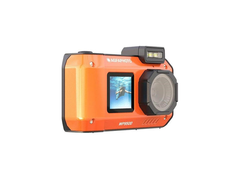 Agfa Photo Realishot WP9500 - Waterproof Compact Digital Camera - Orange