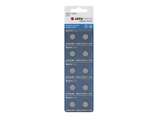 Agfa Photo battery x AG13 / LR44 - Alkaline (pack of 10)