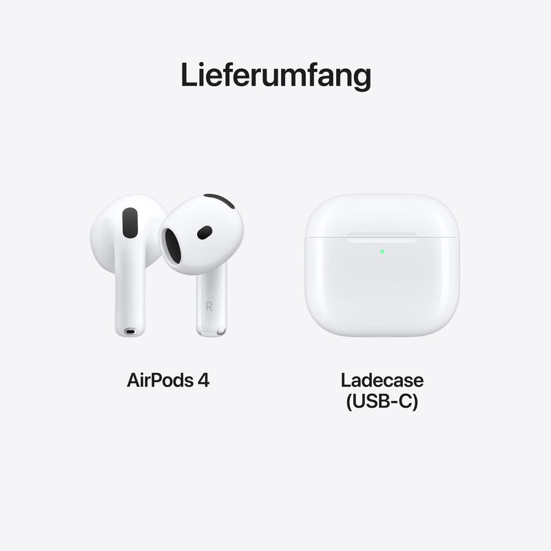 Apple AirPods mit USB-C Ladecase 4. Generation, weiß