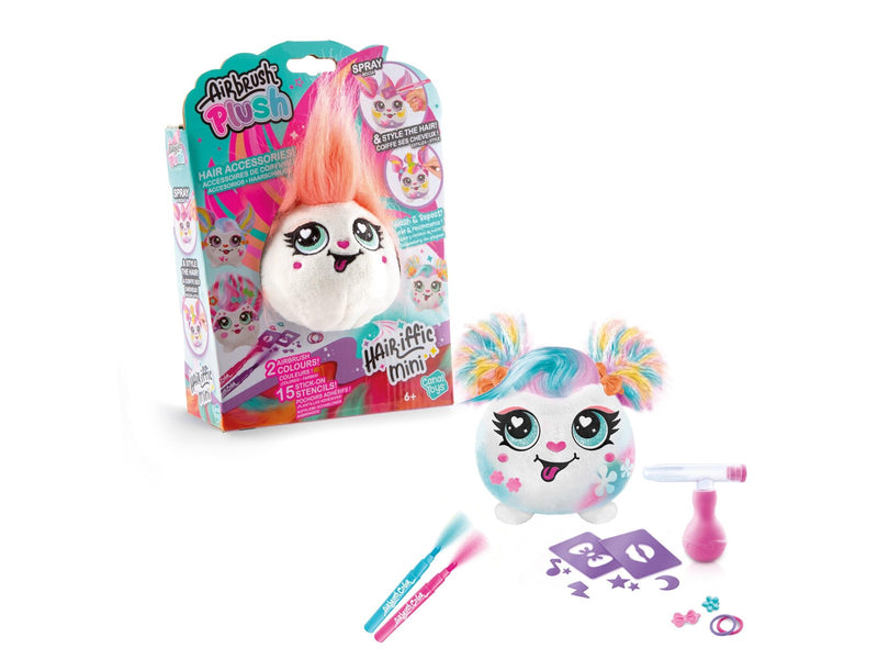 Airbrush Plush Hair'iffic 10cm Mini 1 Pack - assorted