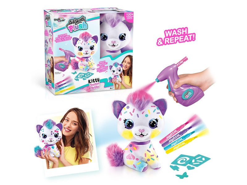Airbrush Plush Kitty