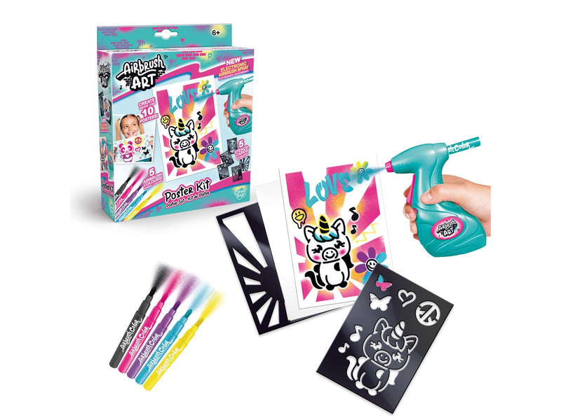 Airbrush Plush Mini Poster Kit