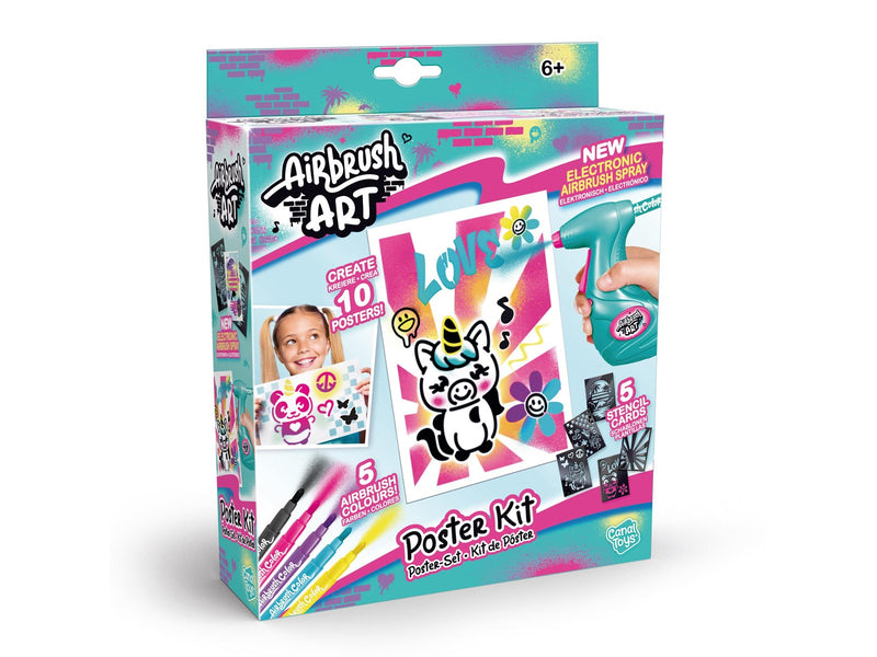 Airbrush Plush Mini Poster Kit
