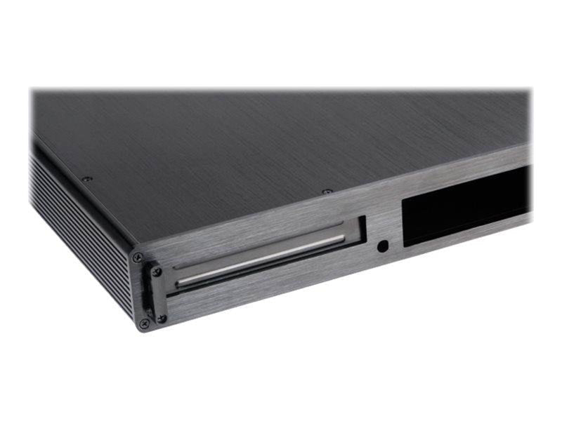 Akasa Galileo TU1 - USFF - 1U - Thin mini ITX - Gehäuse - Ultra small form factor - Schwarz