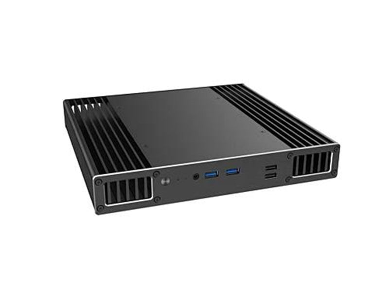 Akasa Plato WS Slim Fanless Case Intel® NUC - Gehäuse - UCFF (NUC) - Schwarz