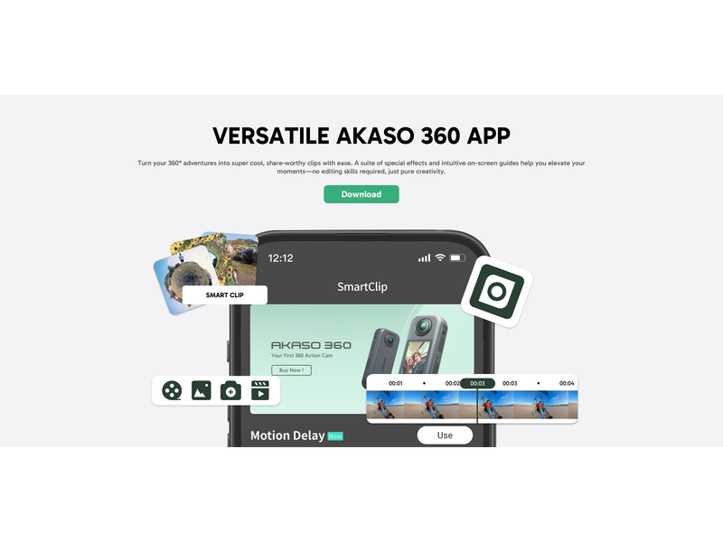 Akaso 360 Creator Combo