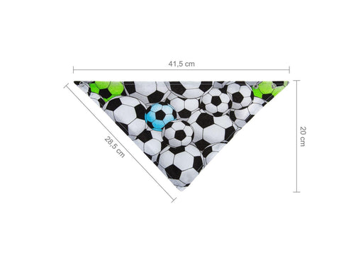 Akuku Baby bandana (1 pc) snap fastener FOOTBALL